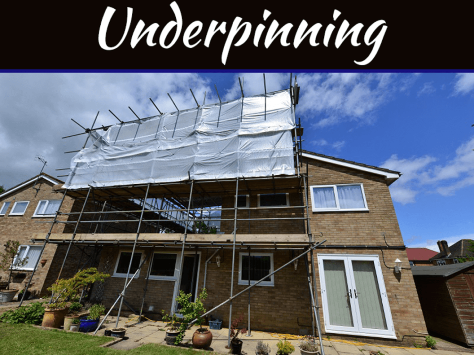 House underpinning contractors
