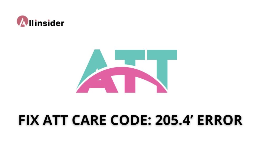 att care code 205.4